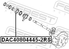 DAC408044452RS FEBEST