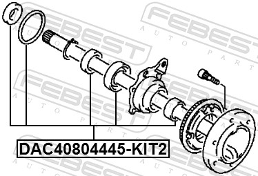 DAC40804445KIT2 FEBEST