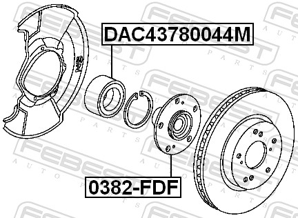 DAC43780044M FEBEST