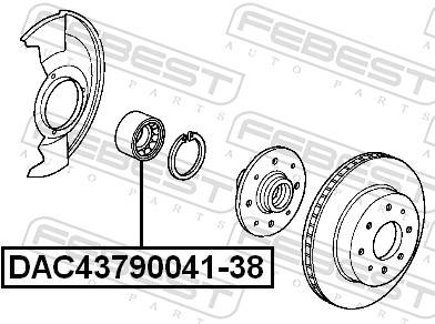 DAC4379004138 FEBEST