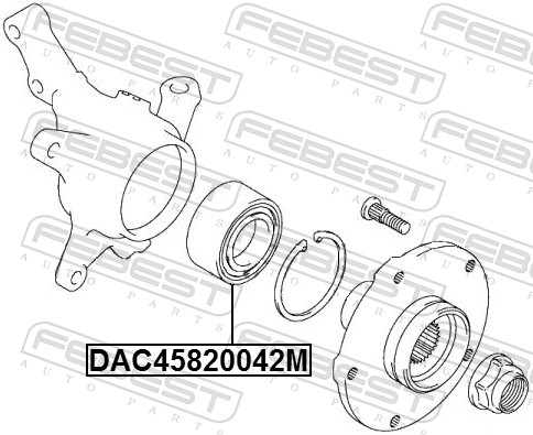 DAC45820042M FEBEST