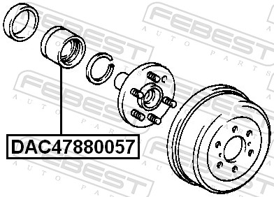 DAC47880057 FEBEST