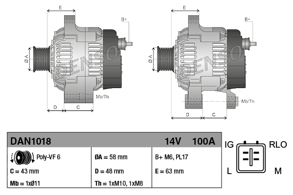 DAN1018 DENSO