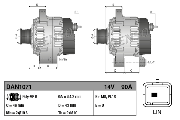 DAN1071 DENSO