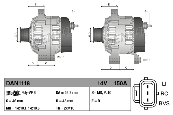 DAN1118 DENSO