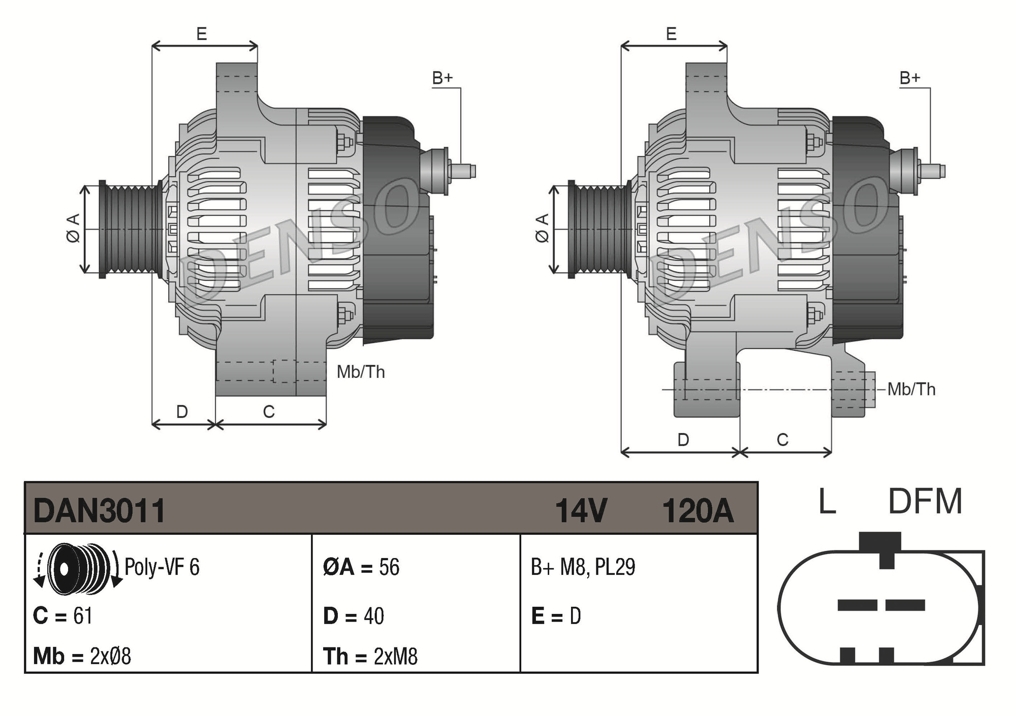 DAN3011 DENSO