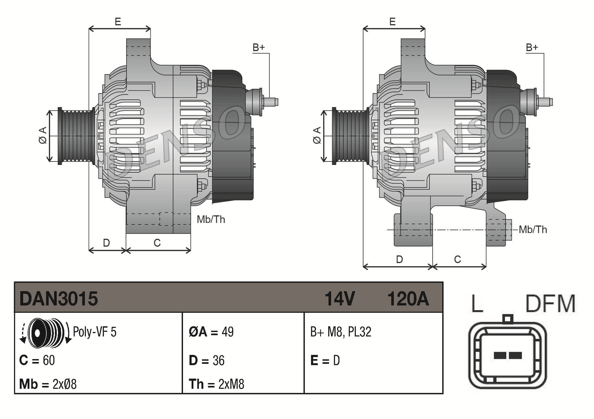 DAN3015 DENSO