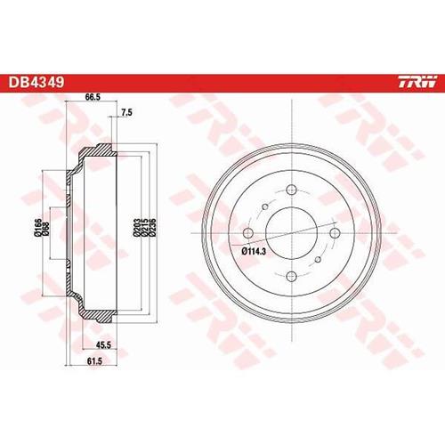 DB4349 TRW