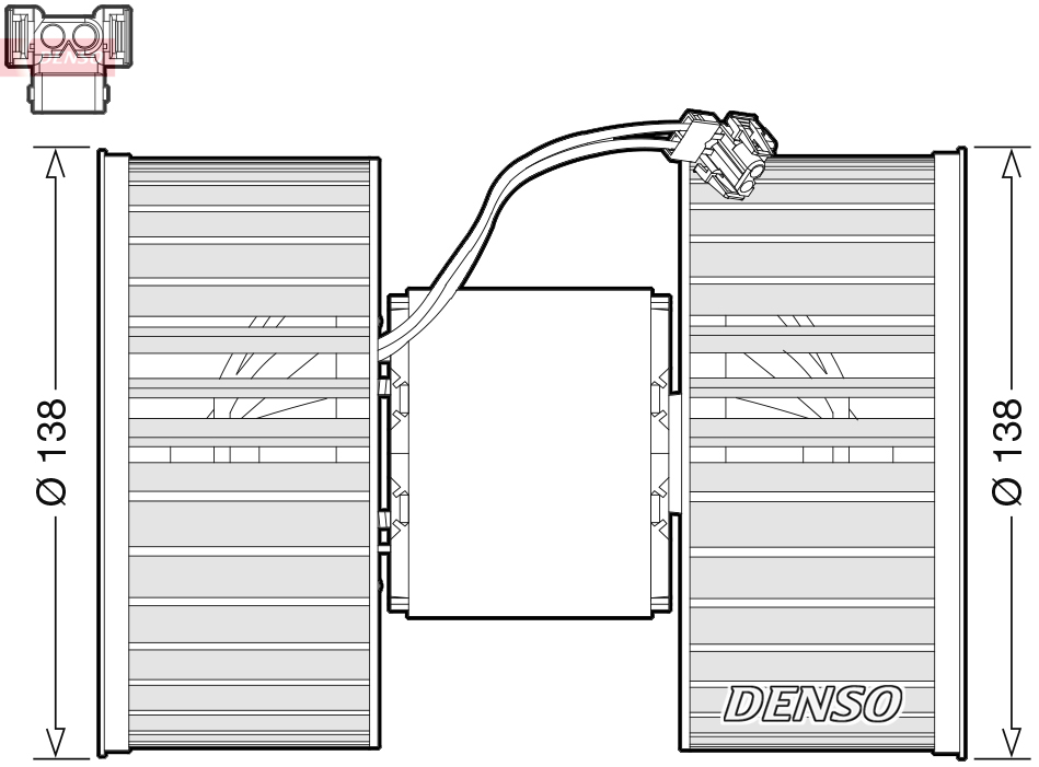 Вентилятор салону BMW X3 2004 - 2011