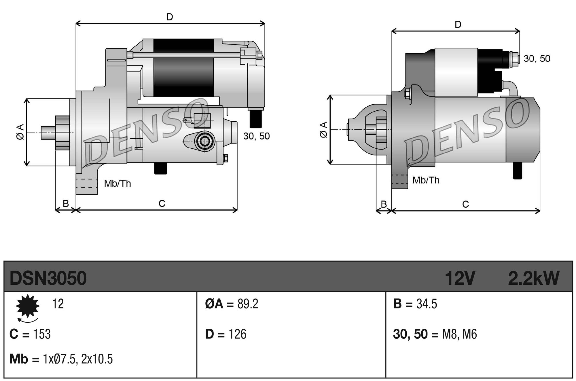 DSN3050 DENSO