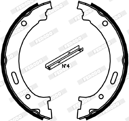 FSB4058 FERODO