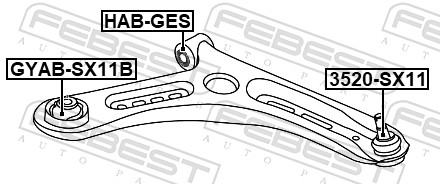 GYABSX11B FEBEST