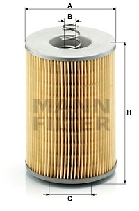 Фильтрующий элемент масляного фильтра mb lk/sk/mk/ng, o301-o303