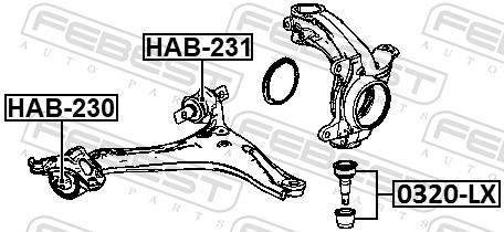 HAB230 FEBEST