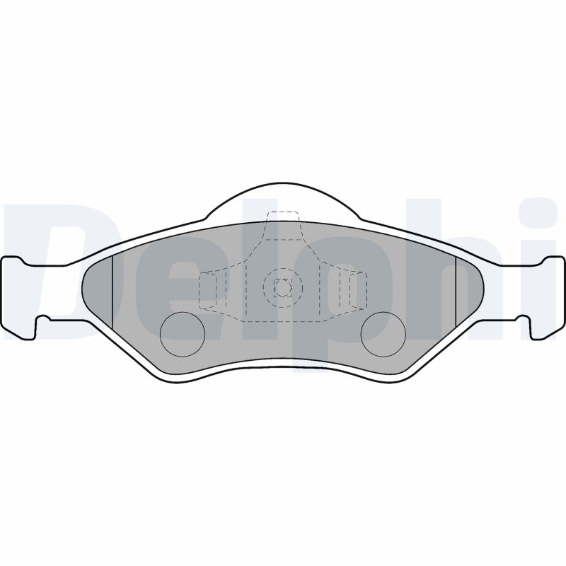 Тормозные колодки дисковые FORD Courier/KA/Fiesta "F "99-08