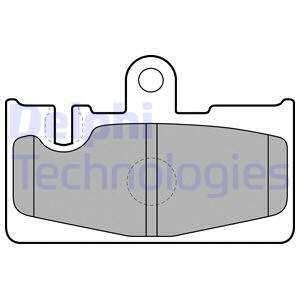 Тормозные колодки дисковые TOYOTA Land Cruiser Prado (J120) "R "00>>