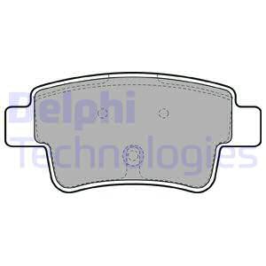 Тормозные колодки дисковые OPELFIAT Corsa/Grande Punto "R "05-15