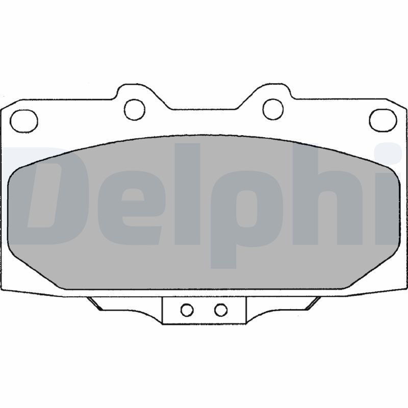 Гальмівні колодки дискові SUBARU Impreza "F "00-07 - знято з виробництва