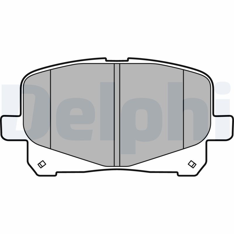 Тормозные колодки дисковые TOYOTA Previa "F "00-03