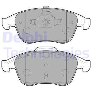 Гальмівні колодки дискові RENAULT Scenic/Laguna/Megane "F "08>>