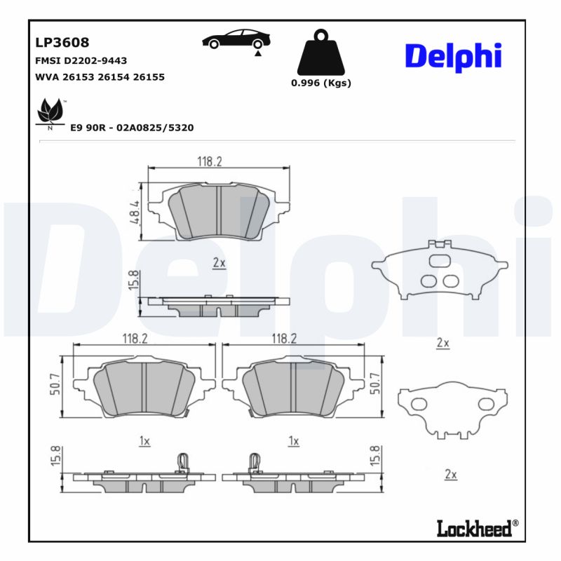 LP3608 DELPHI