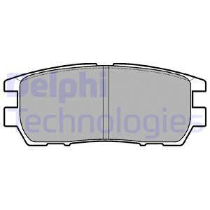Гальмівні колодки дискові MITSUBISHI L400/Space Gear/Pajero/Sigma "R