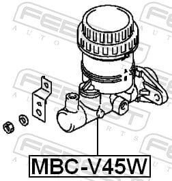 MBCV45W FEBEST