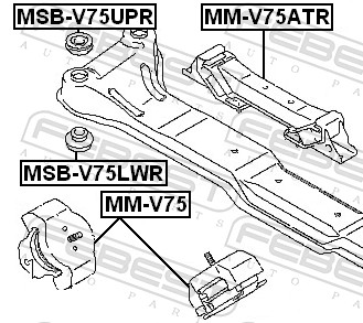 MSBV75UPR FEBEST