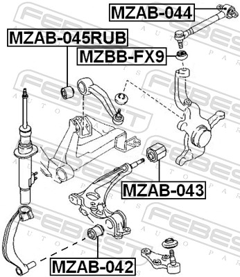 MZAB045RUB FEBEST