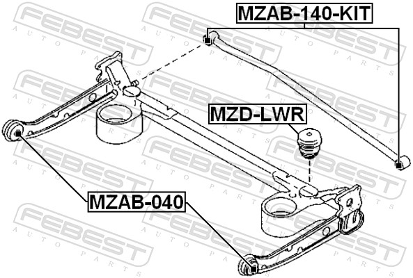MZAB140KIT FEBEST