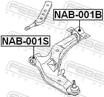 NAB001B FEBEST