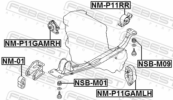 NMP11GAMRH FEBEST