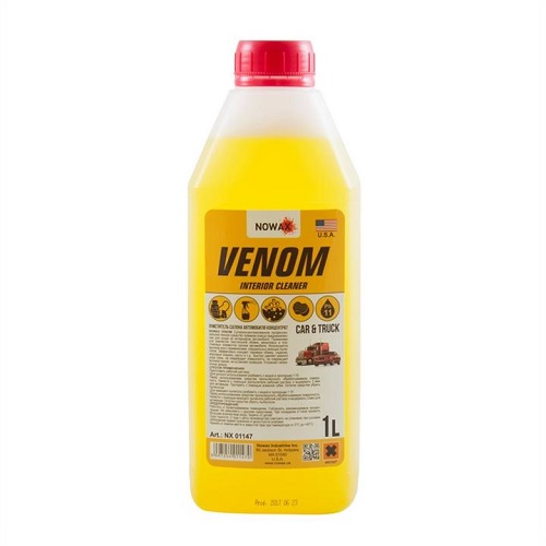 NOWAX  Очисник салону автомобіля VENOM Interior Cleaner 1L концентрат 1:10 (9шт.)