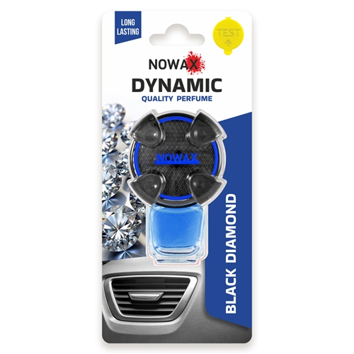 NOWAX Ароматизатор на дифлектор серія _Dynamic_ - Black Diamond