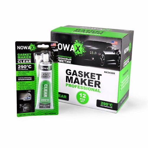 NOWAX   GASKET MAKER CLEAR 85g +290?С Високотемпературний, професійний прозорий