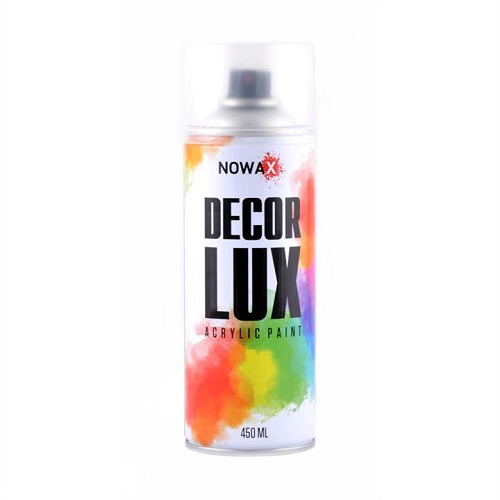 NOWAX  Акриловий лак прозорий в спреї  DECOR LUX  9015    450ml