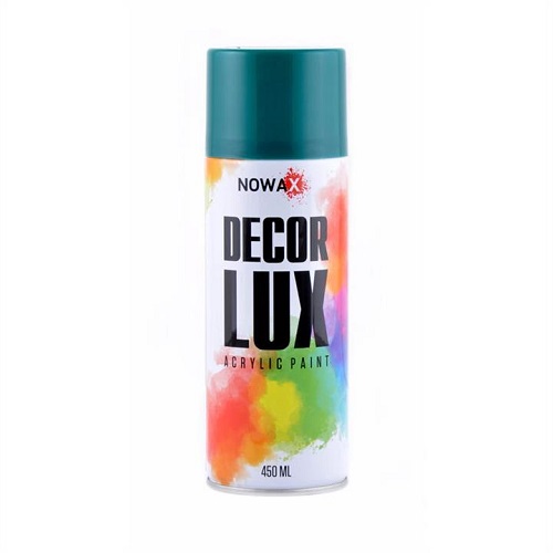 NOWAX  Акрилова фарба в спреї  DECOR LUX  6026 Зелений опал  450ml