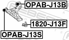 OPABJ13B FEBEST
