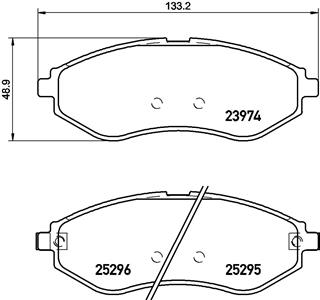 P10057 BREMBO