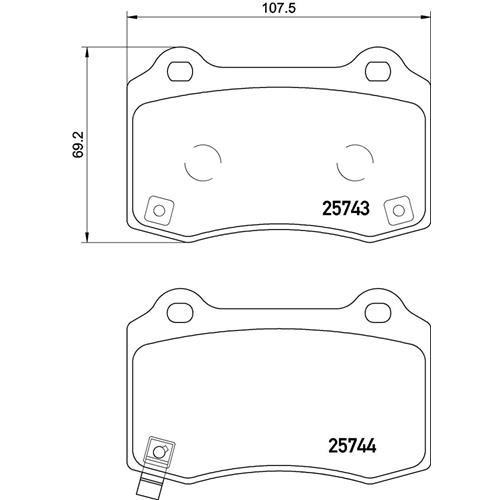 P30074 BREMBO
