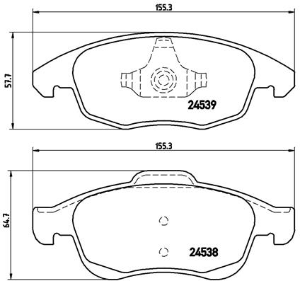 P61083 BREMBO
