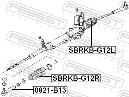 SBRKBG12R FEBEST