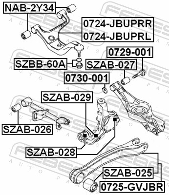 SZAB025 FEBEST