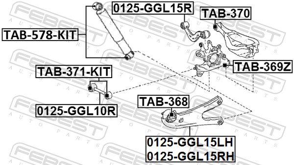 TAB371KIT FEBEST