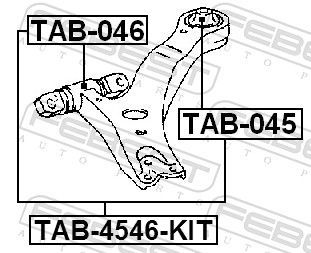 TAB4546KIT FEBEST