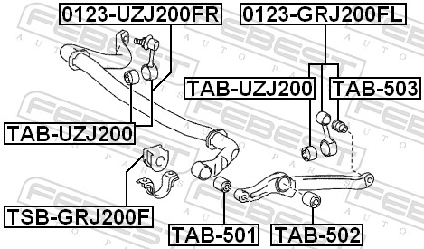 TAB501 FEBEST