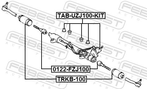 TABUZJ100KIT FEBEST