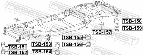 TSB154 FEBEST