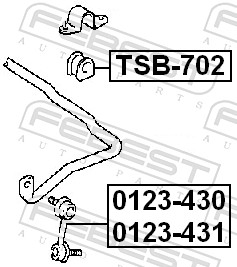 TSB702 FEBEST