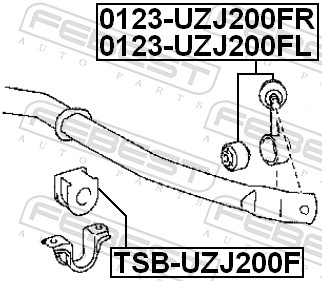 TSBUZJ200F FEBEST